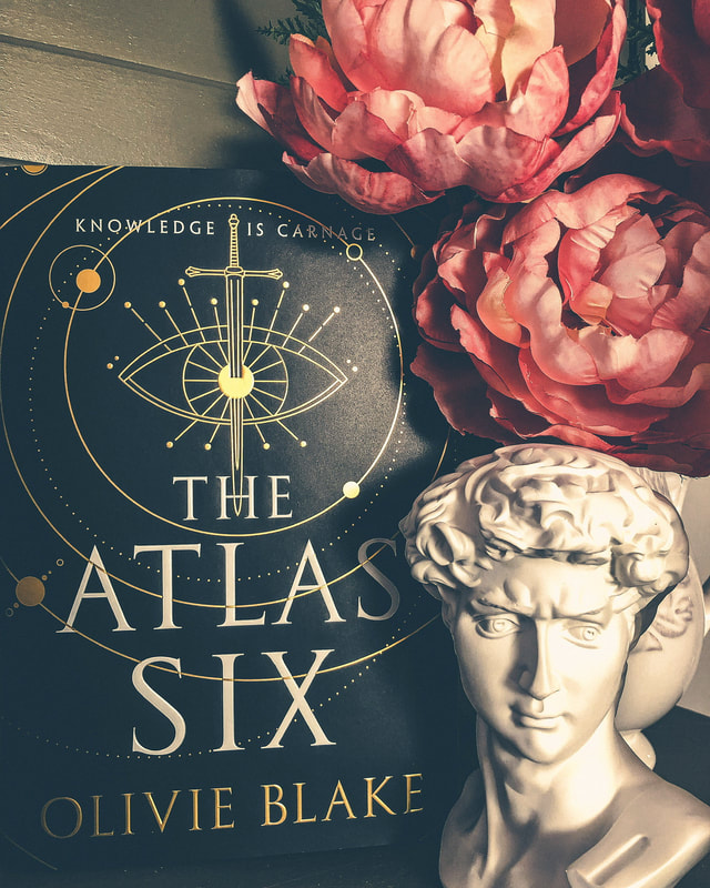 Hardback copy of The Atlas Six by Olivie Blake